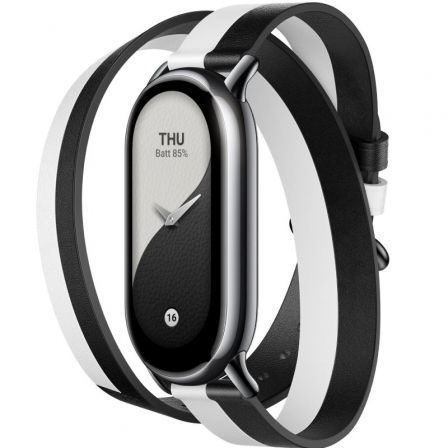 Xiaomi Correa para Mi Smart Band 8 Double Strap Blanco y Negro